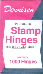 1000 Dennisen Pre-folded Stamp Hinges