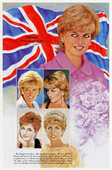 #2010 Dominica - Diana, Princess of Wales, Sheet of 4 (MNH)