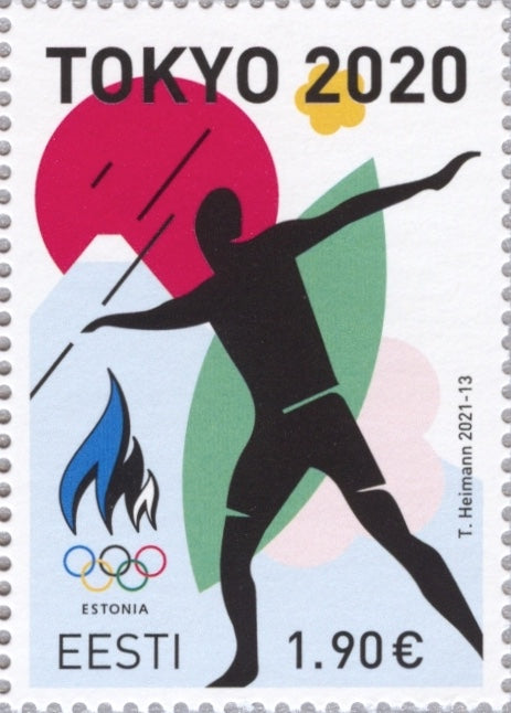 Estonia - 2020 Tokyo Olympics (Dated 2021) (MNH)