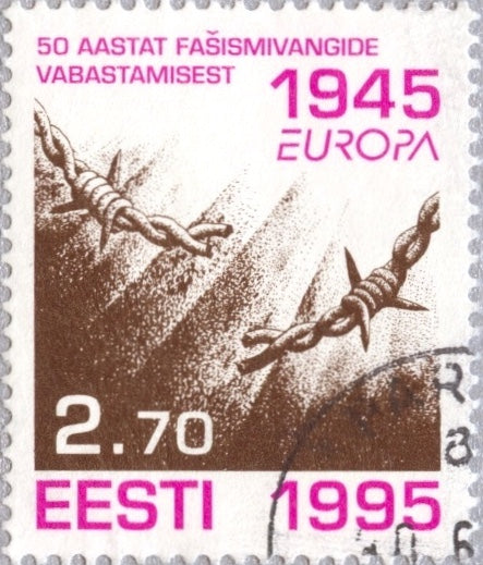 #290 Estonia - 1995 Europa: Peace and Freedom (Used)