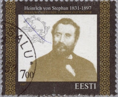 #320 Estonia - Heinrich von Stephan, Founder of UPU (Used)