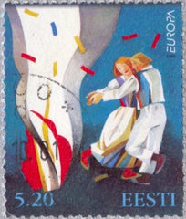 #342 Estonia - 1998 Europa: Festivals and National Celebrations (Used)