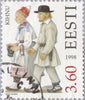 #347-348 Estonia - Folk Costumes Type of 1994 (Used)