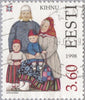 #347-348 Estonia - Folk Costumes Type of 1994 (Used)