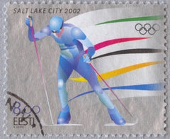 #432 Estonia - 2002 Winter Olympics, Salt Lake City (Used)