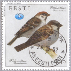 #435 Estonia - Bird Type of 2001 (Used)