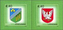 #518-519 Estonia - County Arms Type of 2004 (MNH)