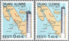 #849-850 Estonia - Orjaku Lighthouses (MNH)