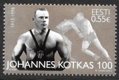 #778 Estonia - Johannes Kotkas, Wrestler (MNH)