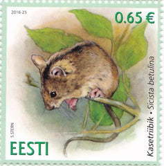 #823 Estonia - 2016 Northern Birch Mouse (MNH)