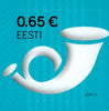 Estonia - 2017 Post Horn, Set of 3 (MNH)