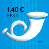 Estonia - 2017 Post Horn, Set of 3 (MNH)