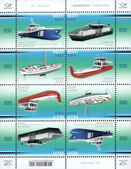 #837 Estonia - Ships Built in Estonia M/S (MNH)