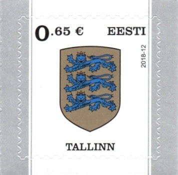#869 Estonia - Arms of Tallinn (MNH)