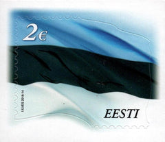 Estonia - 2018 Reprint Estonian Flag (MNH)