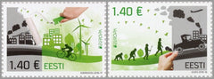 #814-815 Estonia - 2016 Europa: Think Green (MNH)