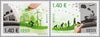 #814-815 Estonia - 2016 Europa: Think Green (MNH)