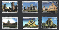 #356-361 Georgia - UNESCO Heritage Sites (MNH)