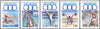#1717-1721 Greece - 1991 Mediterranean Games, Athens (MNH)