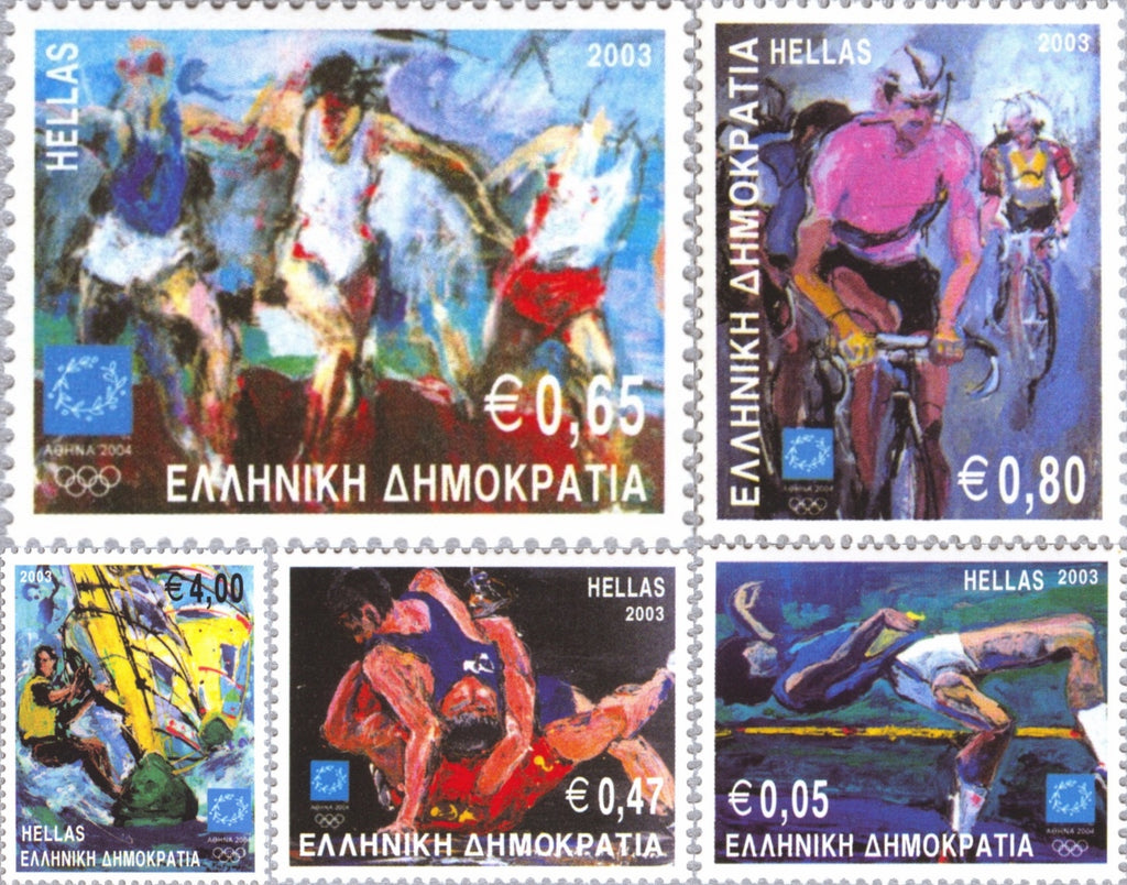 #2075-2079 Greece - Olympic Sports (MNH)
