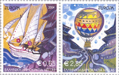 #2110 Greece - 2004 Europa: Holidays, Pair (MNH)