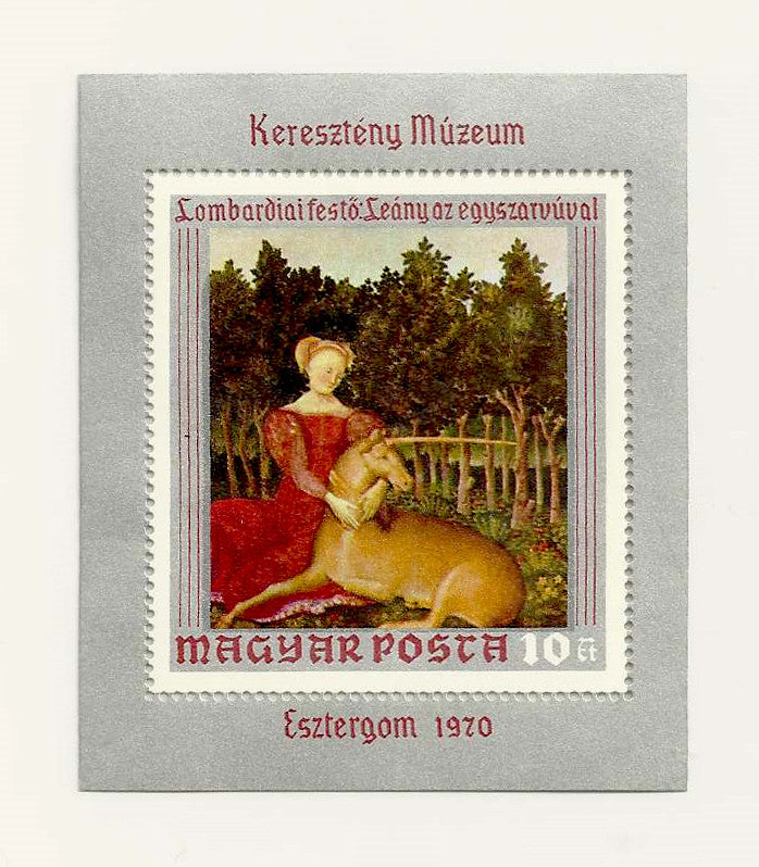 #2060 Hungary - Paintings from Christian Museum S/S (MNH)