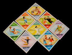 #2149-2155, B299 Hungary - 20th Olympic Games, Munich, Set of 8 (MNH)