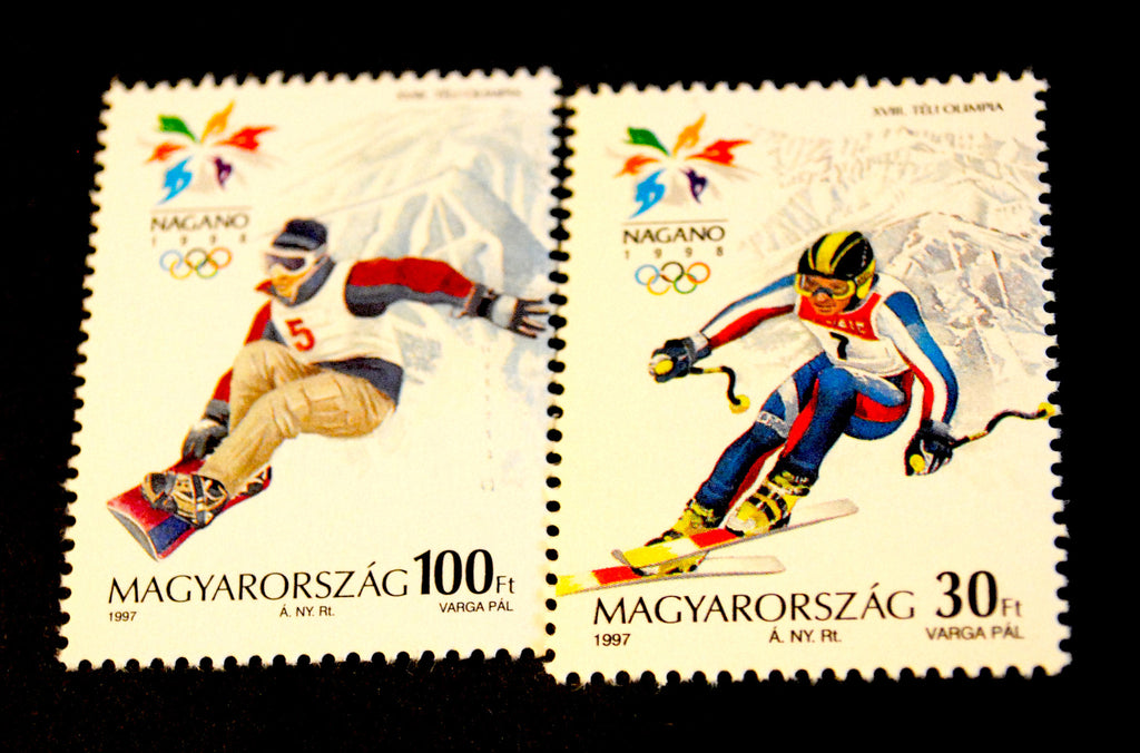 #3589-3590 Hungary - 1998 Winter Olympic Games, Set of 2 (MNH)