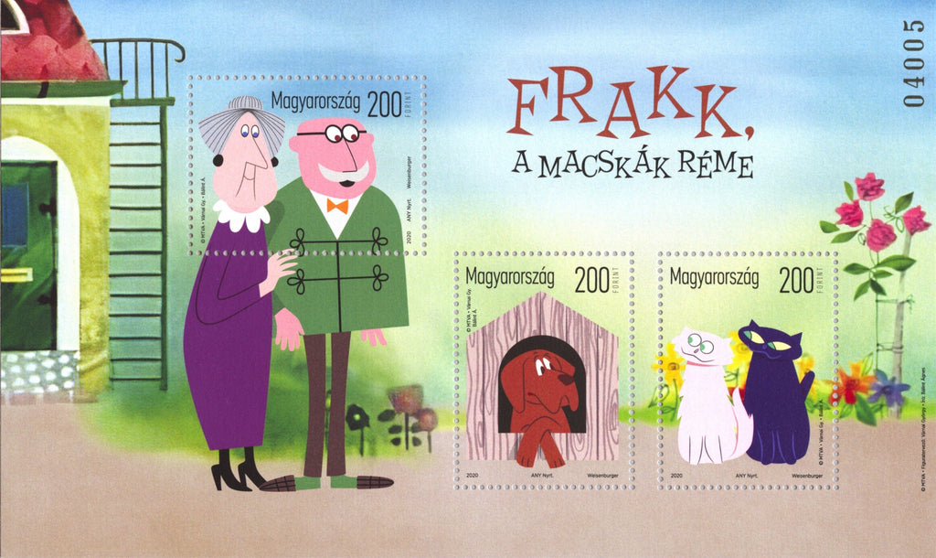 #4577 Hungary - Cartoon and Fairy Tale Characters II: The Cat's Nightmare S/S (MNH)