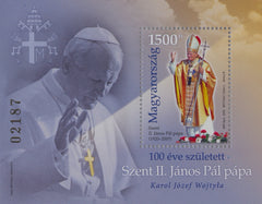Hungary - #4558 - St. John Paul II S/S (MNH)