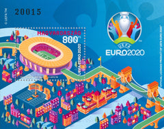 Hungary - 2021 Euro 2020 European Football Championship M/S  (MNH)