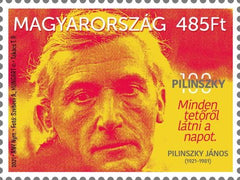 Hungary - 2021 Centenary of the Birth of Janos Pilinszky, Poet  (MNH)