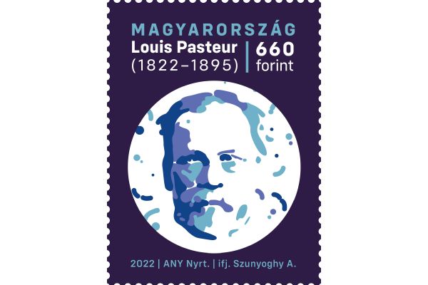 #4634 Hungary - 2022 Louis Pasteur (MNH)