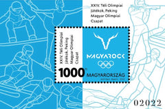 Hungary #4622 - 2022 Winter Olympic Games, Beijing, Perf. S/S (MNH)