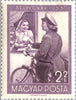 #B209-B210 Hungary - Postwoman Delivering Mail, Set of 2 (MLH)