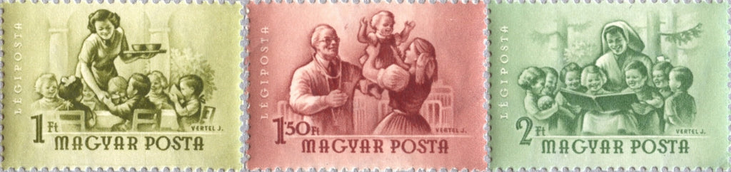 #C146-C148 Hungary - Lunchtime at the Nursery (MNH)