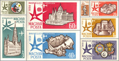 #C176-C183 - Universal and Intl. Exposition at Brussels, Imperf. (MNH)