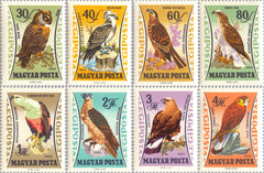 #C228-C235 Hungary - Birds In Natural Colors (MNH)