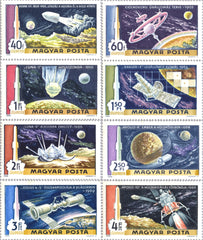 #C287-C294 Hungary - Moon Landing (MNH)