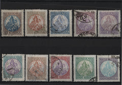#378-387 Hungary - Madonna and Child (Used)