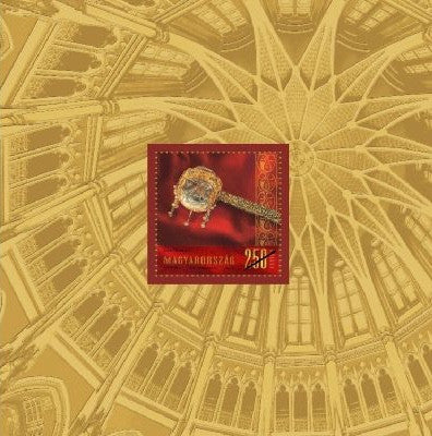 Hungary - 2013 The Arts: House of Parliament II, Sceptre Black Print Edition (MNH)