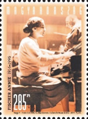 #4308 Hungary - Annie Fischer, Pianist, Single (MNH)