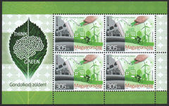 #4381 Hungary - 2016 Europa: Think Green M/S (MNH)