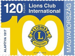 #4418 Hungary - Lions Club International, 100 Years of Service (MNH)