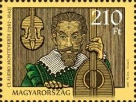 #4416 Hungary - 450th Anniv. of the Birth of Claudio Monteverdi, Single (MNH)