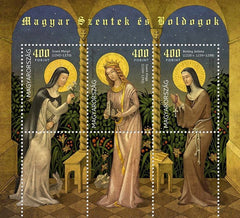 #4444 Hungary - Saints and Blesseds V, Sheet of 3 (MNH)