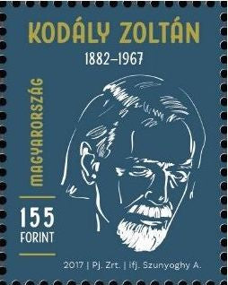 #4419 Hungary - Zoltan Kodaly Memorial Year, Single (MNH)
