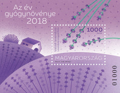 #4472 Hungary - Medicinal Plant of the Year: Lavender S/S (MNH)