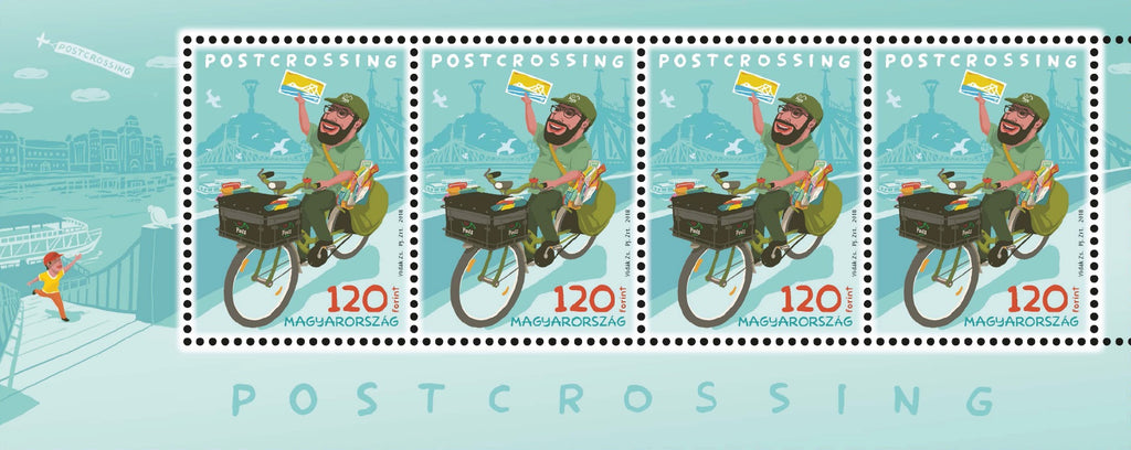 #4455 Hungary - 2018 Postcrossing M/S (MNH)