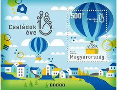 #4474 Hungary - Year of Families S/S (MNH)